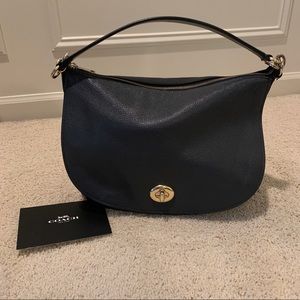 Coach Turnlock Hobo Handbag